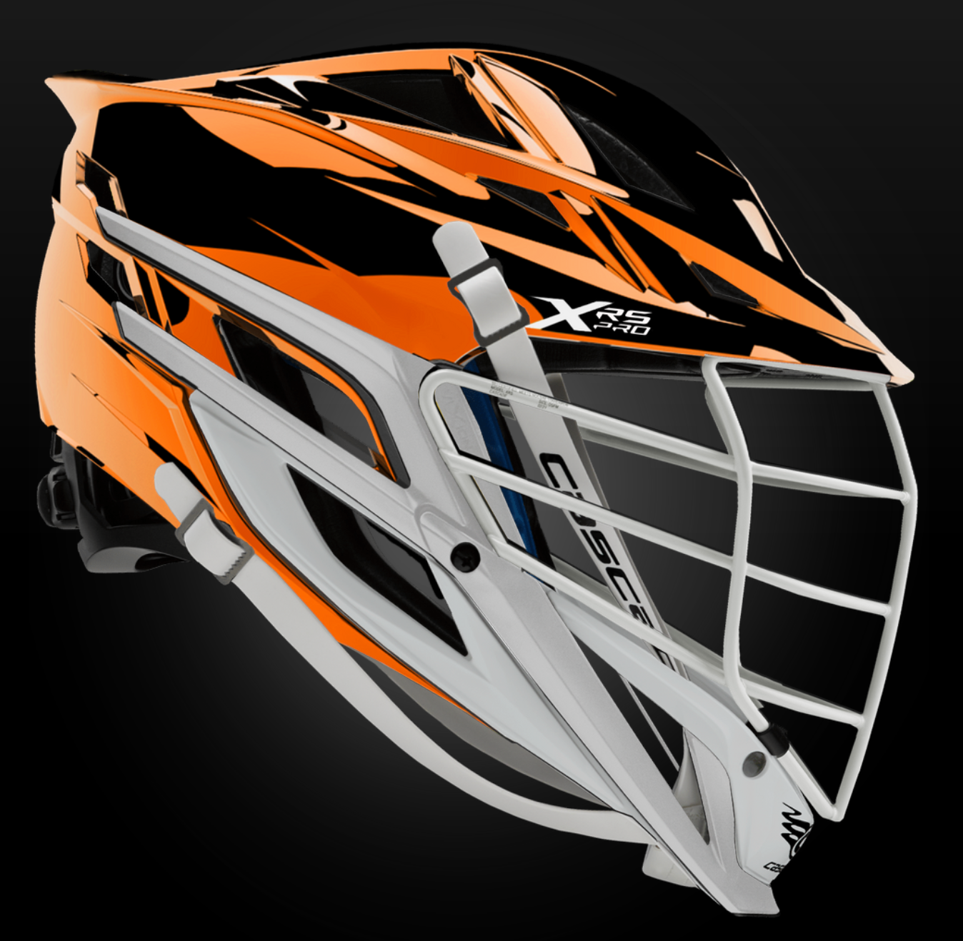 Orange Crush Buffalo XRS Pro Helmet with Standard Buckle