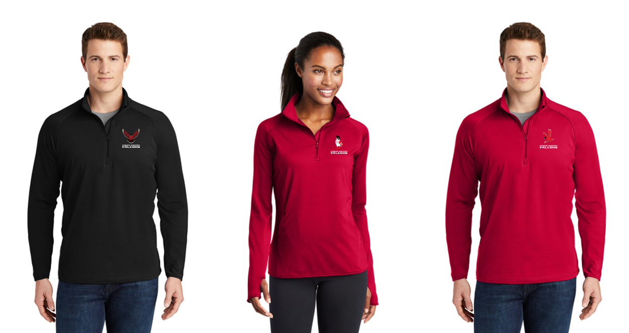 FP Spirit Store- Sport-Tek® Sport-Wick® Stretch 1/4-Zip Pullover