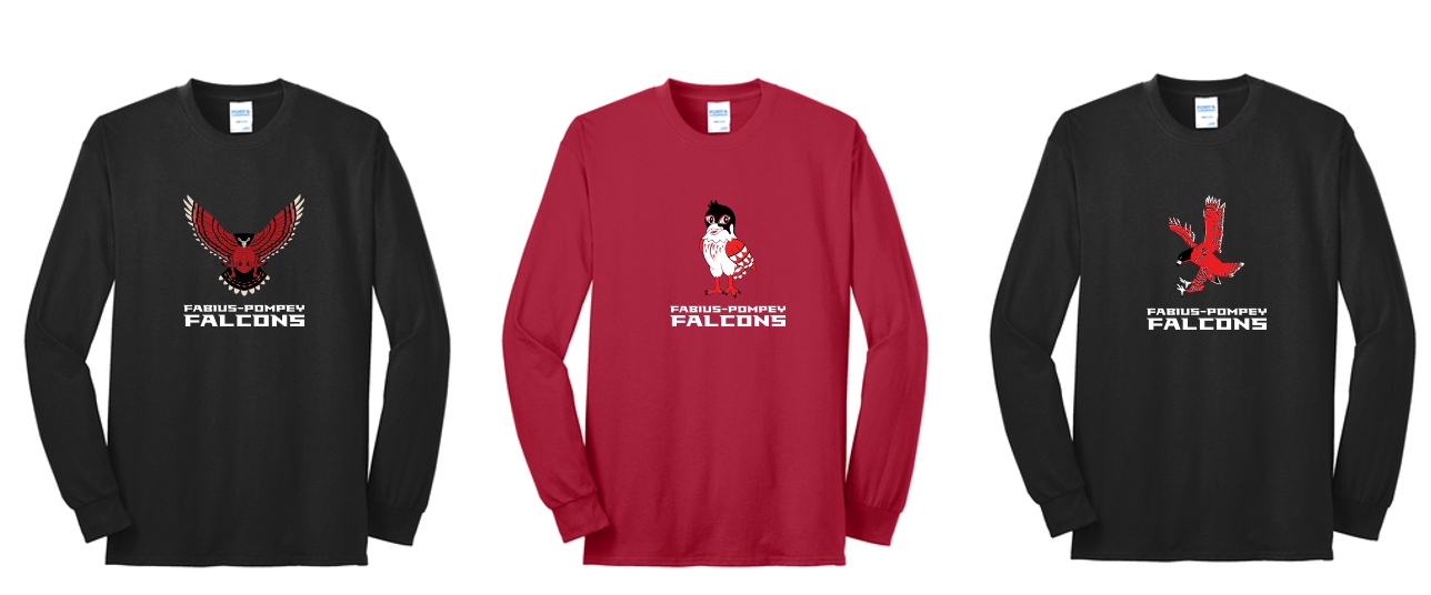 FP Spirit Store- Port & Company® Core Blend Long Sleeve Tee- Adult and Youth