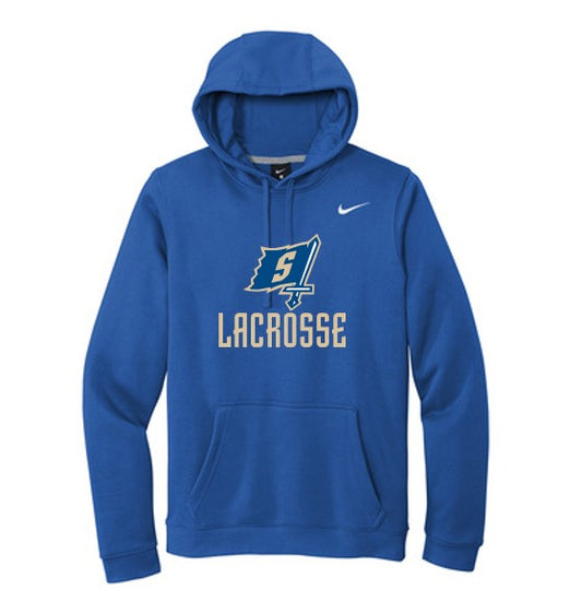 WEBSTER SCHROEDER LACROSSE- NIKE CLUB FLEECE HOODED SWEATSHIRT-MENS,WOMENS AND YOUTH SIZES