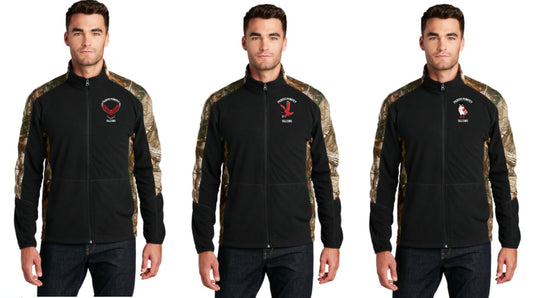 FP School Store- Port Authority® Camouflage Microfleece Full-Zip Jacket