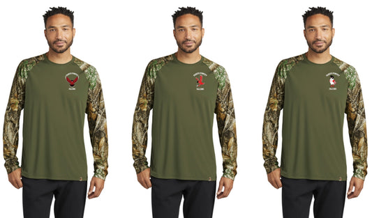 FP School Store- Russell Outdoors™ Realtree® Colorblock Performance Long Sleeve Tee