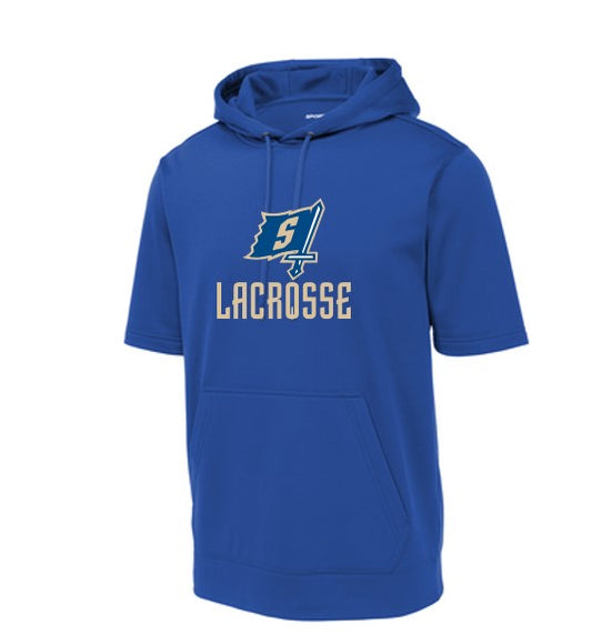 WEBSTER SCHROEDER LACROSSE- Sport-Tek ® Sport-Wick ® Fleece Short Sleeve Hooded Pullover-MENS AND YOUTH SIZES