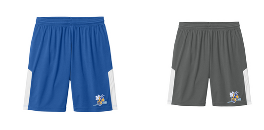 Yellow Jacket Lacrosse- Sport-Tek® Competitor™ United Short- Adult 7" and Youth 5"