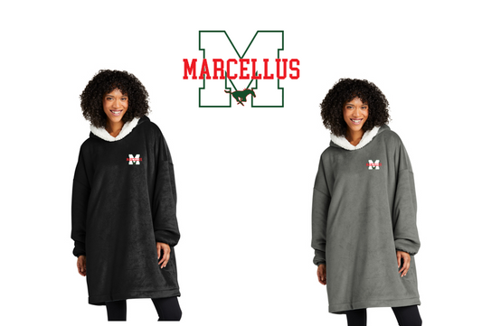 Marcellus Sports Boosters- Port Authority Mountain Lodge Wearable Blanket