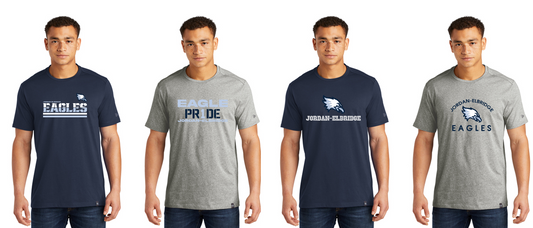 JORDAN-ELBRIDGE BOOSTERS- New Era® Mens Heritage Blend Tee