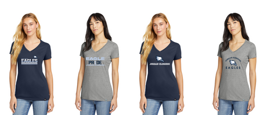 JORDAN-ELBRIDGE BOOSTERS- New Era® Women's Heritage Blend Tee