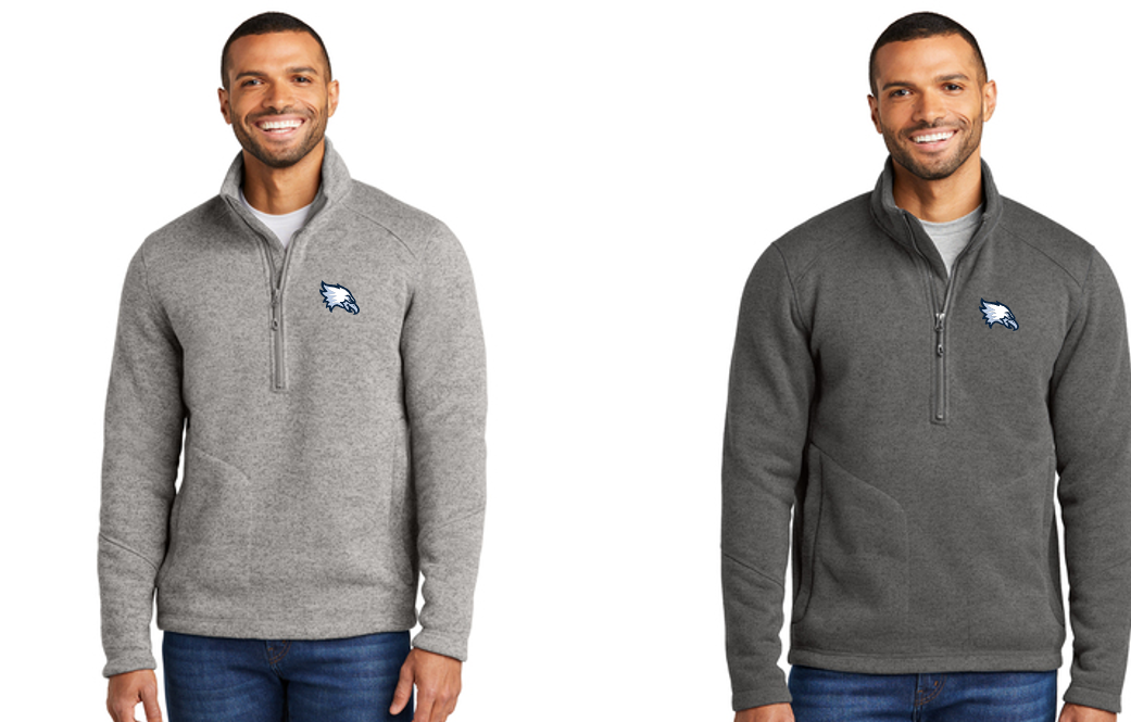 JORDAN-ELBRIDGE BOOSTERS- Port Authority® Arc Sweater Fleece 1/4-Zip