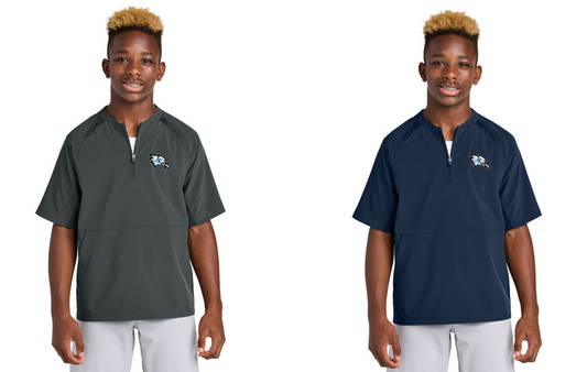 JORDAN-ELBRIDGE BOOSTERS- Sport-Tek® Repeat 1/2-Zip Short Sleeve Jacket-ADULT and YOUTH