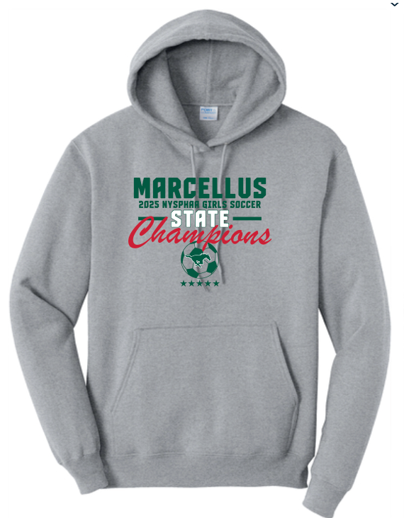 Marcellus Soccer State Champion Port & Company® Core Fleece Unisex Hoodie