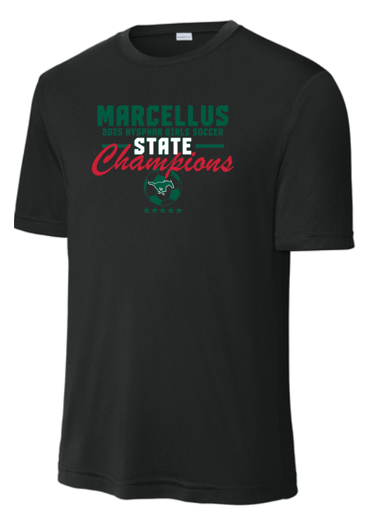 Marcellus Soccer State Champion Sport Tek Competitor Unisex T