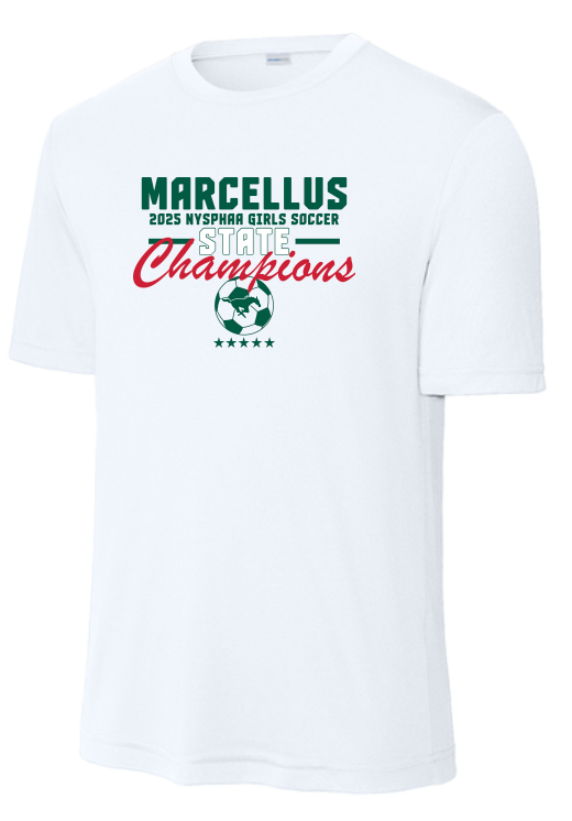 Marcellus Soccer State Champion Sport Tek Competitor Unisex T