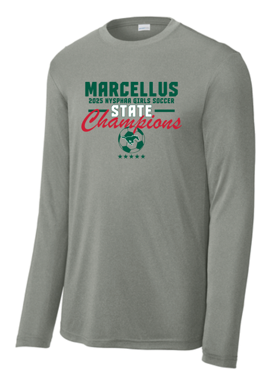 Marcellus Soccer State Champion Sport Tek Competitor Unisex Long Sleeve