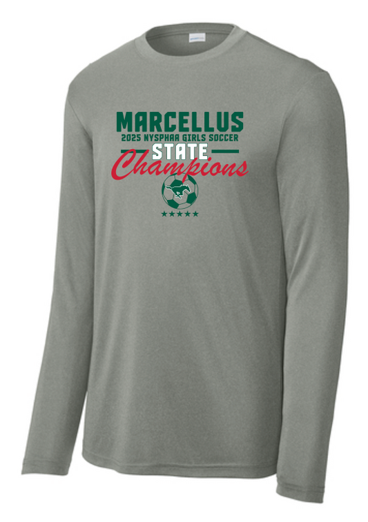 Marcellus Soccer State Champion Sport Tek Competitor Unisex Long Sleeve