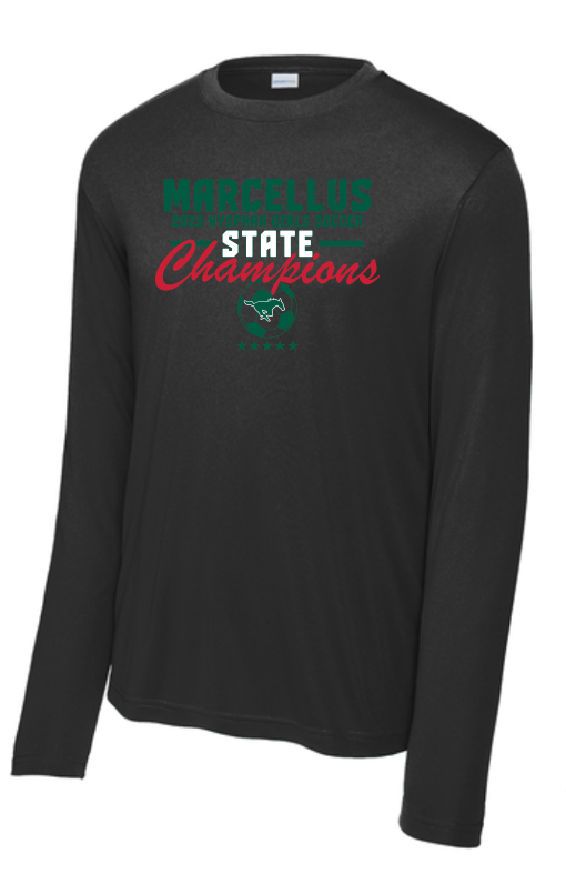 Marcellus Soccer State Champion Sport Tek Competitor Unisex Long Sleeve