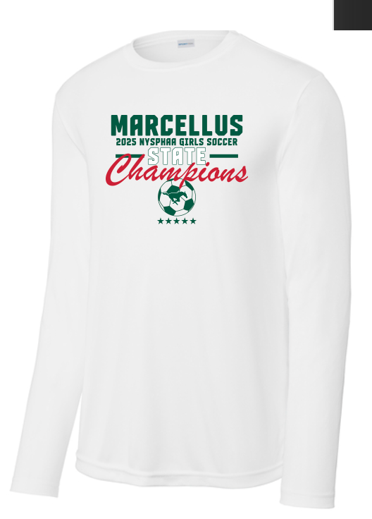 Marcellus Soccer State Champion Sport Tek Competitor Unisex Long Sleeve