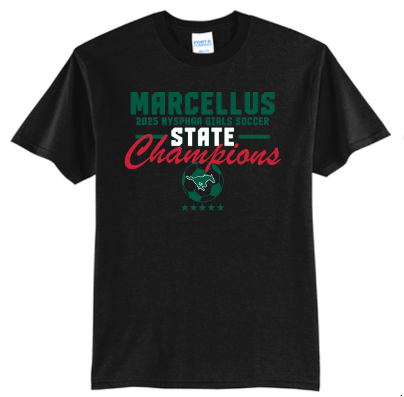 Marcellus Soccer State Champion Port & Company® Core Blend Unisex Tee