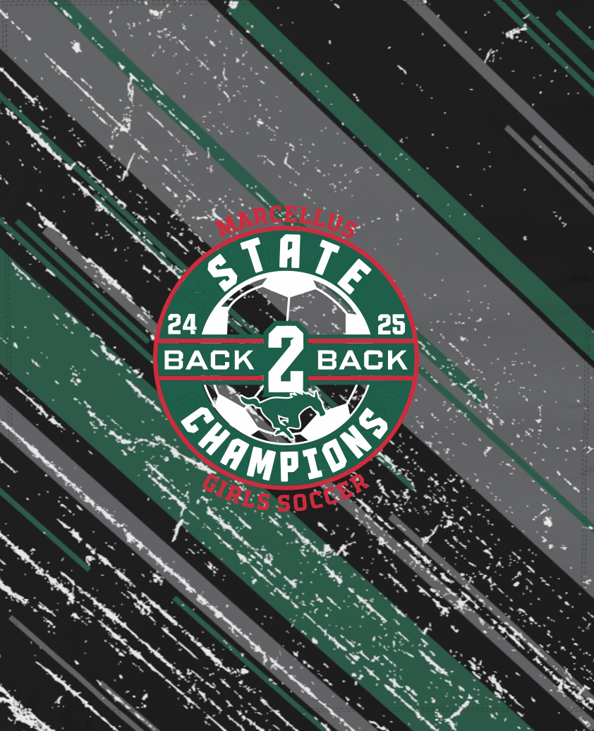 Marcellus Soccer State Champion Blanket