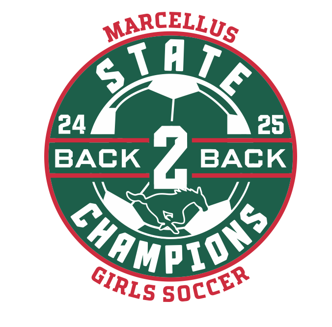 Marellus Soccer State Champion Sticker 4 Inch