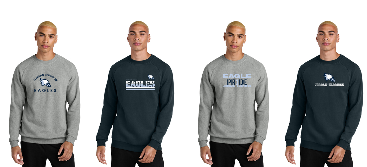 JORDAN-ELBRIDGE BOOSTERS- District® Cloud Fleece Crew