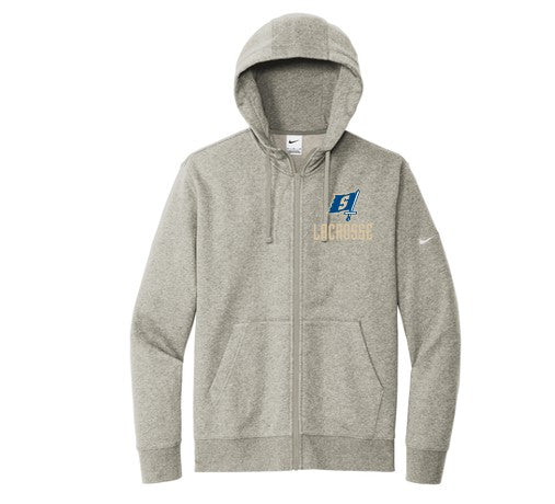 WEBSTER SCHROEDER LACROSSE- NIKE CLUB FLEECE FULL ZIP HOODIE