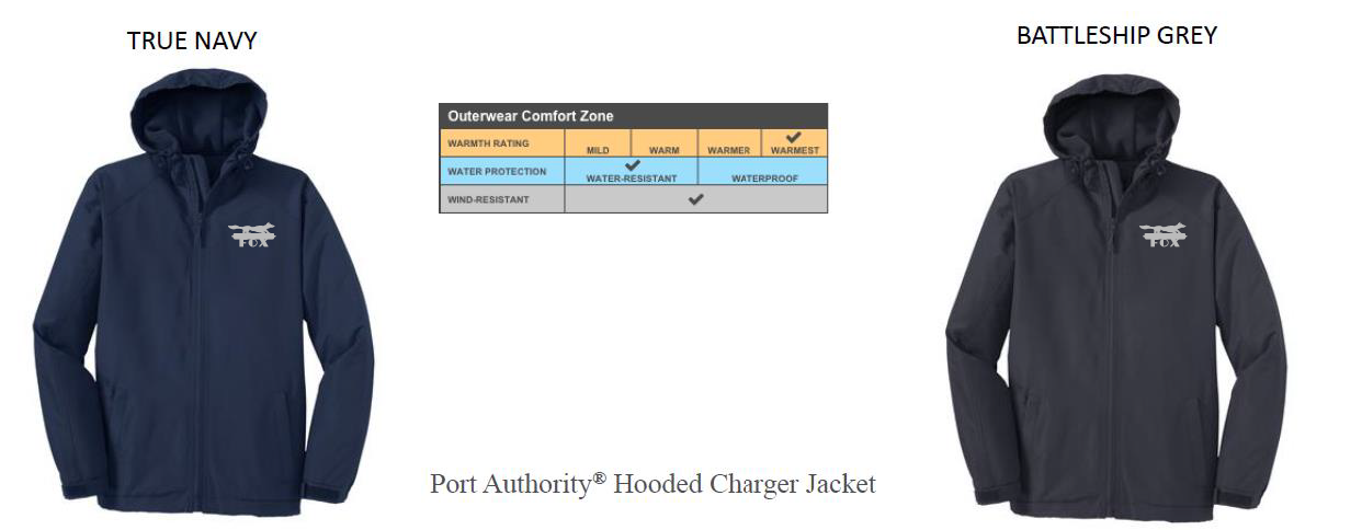 SHARON CHEVY- PORT AUTHORITY HOODED CHARGER JACKET